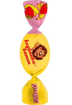 Конфеты Левушка детям со вкусом клубника-банан